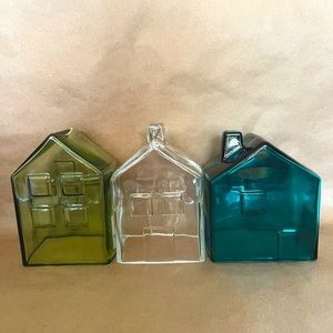 Target Bullseye Glass House Trio